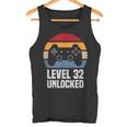 Level 32 Unlocked 32 Anni Compleanno Regaloideogioco Canotta