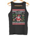 Am Liebsten Santas Kekse Essen Ugly Christmas Tank Top