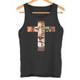 Lion Judah Jesus Cross Christ Bibleerse Faith Church Tank Top