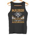 Maurer Masonermeister Bricklayer's Tank Top