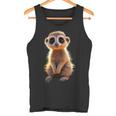 Meerkat Animal Lovers Cute Surikate Meerkat Tank Top