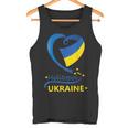 Melitopol Ucraina Bandiera Nazionale Cuore Emblema Crest Canotta