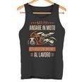 Motociclista Maglia Uomini Papa Motociclismo Regalo Moto Canotta