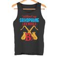 Musicista Without My Saxophone Life Would B Sassofono Canotta
