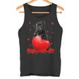 Nera Con Carlinoalentine Hearts Canotta