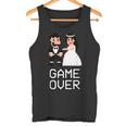 Nerd Addio Al Celibato Game Over Pixel Held Zocker Canotta