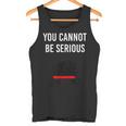 Non Puoi Essere Serio John Mcenroe Divertente Tennis Sw1 Canotta