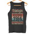 Novembre 1984Intage Maglia 40 Compleanno Anni Uomo Donna Canotta