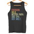 Opa Und Papa Bester Papa Und Opa Der Welt Tank Top