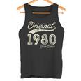 Original 1980 44 Años Cumpleaños Hombre Fabricado En 1980 Camiseta sin mangas