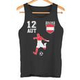 Österreich Fan Em Spieler Ball Nummer 12 Tank Top