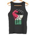 Palestine Flag Fist Palestine Flag Tank Top