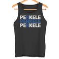 Perkele Finnish Flag Finland Suomi Distressed Tank Top