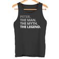 Peter Slogan Tank Top