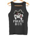 Pirate Boy Crossbones Jolly Roger Bandiera Canotta