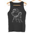 Playful Cute Labrador Dog In Photorealistic Style Tank Top