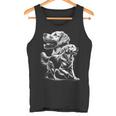 Playful Golden Retriever Dog In Photorealistic Style Tank Top