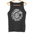 Quetzalcoatl Maya Aztec Antique Symbol Tank Top