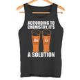Química Químicos Cerveza Nerd Divertidos Profesor Camiseta sin mangas