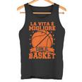 Ragazzo Divertente Basketball Migliore Con Il Basket Uomo Canotta