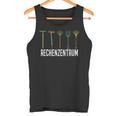 Rechenzentrum Gartenarbeit Landschftsgärtner Horticulture Half Sleeve Tank Top