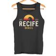 Recife Brasil Recife Brasile Retro Wave Logo Canotta