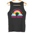 Regenbogen Retro World's Netteste Energie Auditor Tank Top