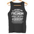 Relationship Partner Don't Speak Ich Habe Eine Freundin Tank Top