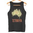 Retro Australia Day Australia Mappa Outback Australiano Canotta