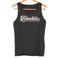 Retrointage Frankie Name Personalised Tank Top