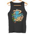 Rise Of Kraken Old School Tattoo Octopus Sea Monster Camiseta sin mangas