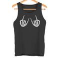 Rock & Roll Skeleton Hand Tank Top