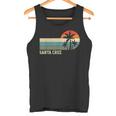 Santa Cruz Ca California Retro Surfing Tank Top