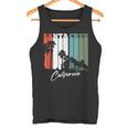 Santa Cruz Ca Retro Palm Tree Tank Top