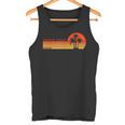 Santa Cruz California Retro Sunsetintage Tank Top