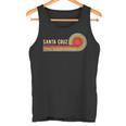 Santa Cruz City California Caintage Retro Souvenir Tank Top