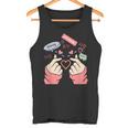 Saranghae Korean Font Kpop Finger Heart Tank Top