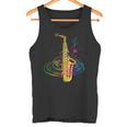 Sax Note Musicali Strumento Musicale Regalo Sassofono Canotta