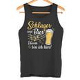 Schlager Und Bier Darum Bin Ich Hier Schlagerparty Costume Tank Top