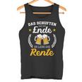 Schuften Hat Eine Ende Es Lebe Rente Für Rentner Ruhestand Tank Top