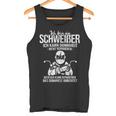 Schweler Saying Repair Summheit Welding S Tank Top