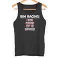 Simracing Gaming Sring Wheel Racing Game Simulator Tank Top