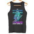 Ski Jumping Winter Sport For Skiing Fans Tank Top