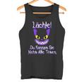 Smile Du Kannst Sie Nicht Alle Töten Grin Cat Fan Tank Top