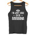 Sono Qui Solo Per La Meditazione Savasana Yoga Canotta