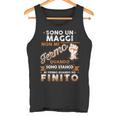 Sono Un Maggi Non Mi Fermo Quando Sono Stanco Canotta