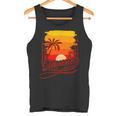 Surfer Beach Sea Retro Summer Fernlust Tank Top