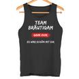 Team Groom Stag Party Boys Jga Tank Top