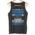 Técnico De Sonido Divertido Soy El Tipo De Sonido E Ingeniero De Sonido Camiseta sin mangas