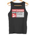 Test Winner Stiftung Alkotest Gut Trinkfest Malle Bumsbar Tank Top